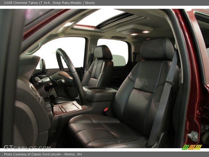 Deep Ruby Metallic / Ebony 2008 Chevrolet Tahoe LT 4x4