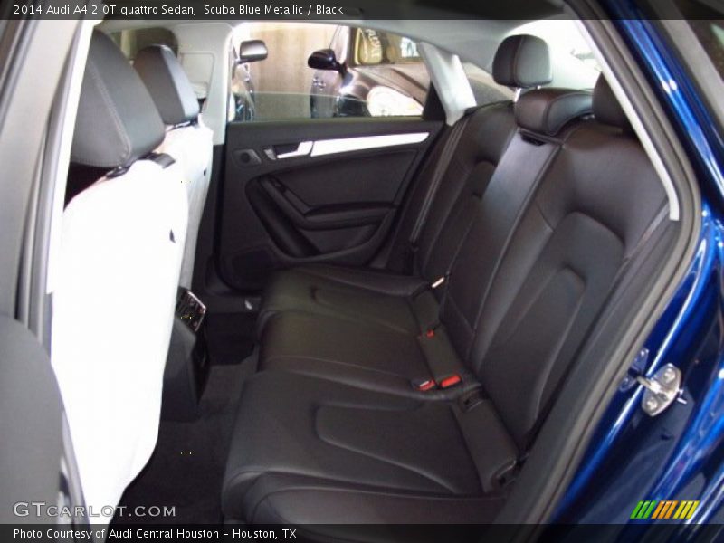 Scuba Blue Metallic / Black 2014 Audi A4 2.0T quattro Sedan