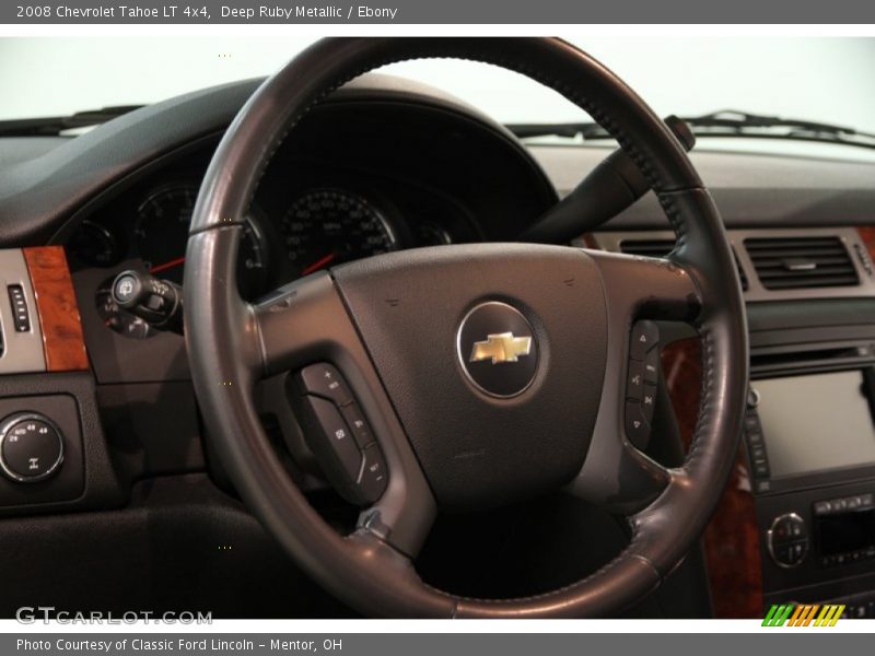 Deep Ruby Metallic / Ebony 2008 Chevrolet Tahoe LT 4x4