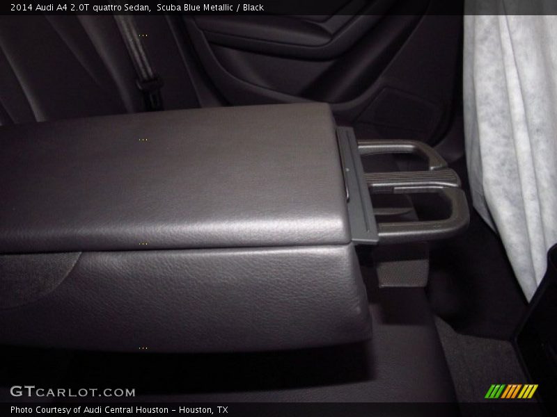Scuba Blue Metallic / Black 2014 Audi A4 2.0T quattro Sedan