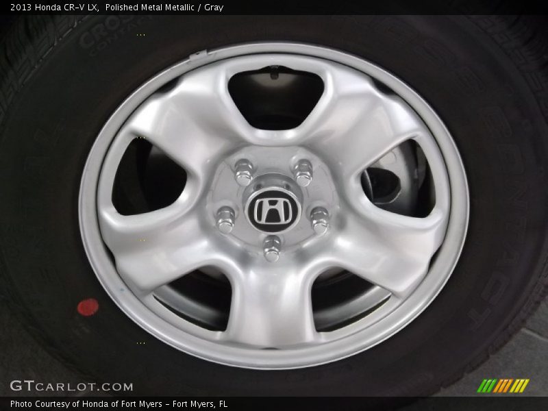 Polished Metal Metallic / Gray 2013 Honda CR-V LX