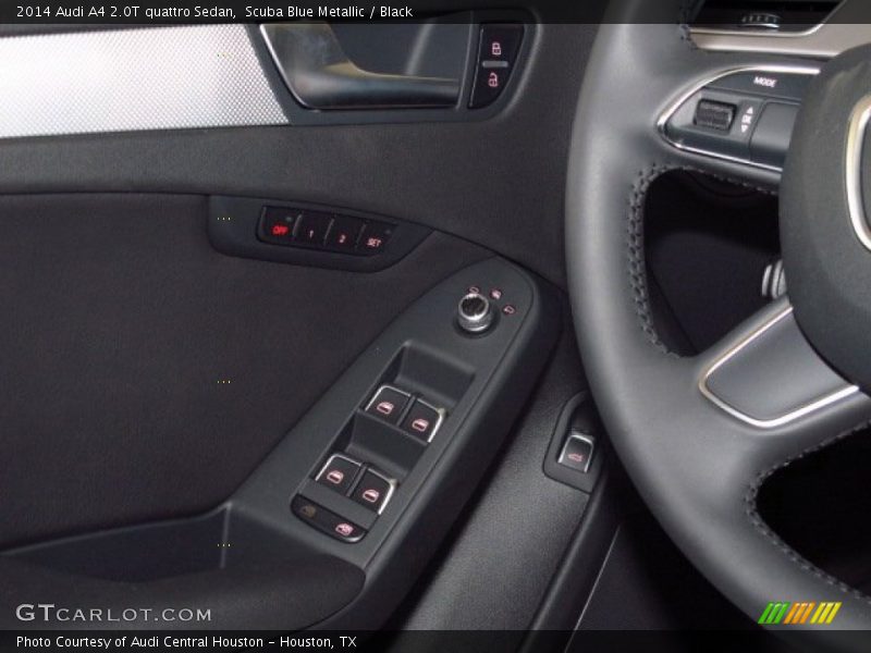 Scuba Blue Metallic / Black 2014 Audi A4 2.0T quattro Sedan