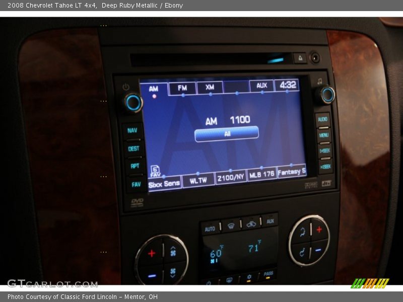 Deep Ruby Metallic / Ebony 2008 Chevrolet Tahoe LT 4x4