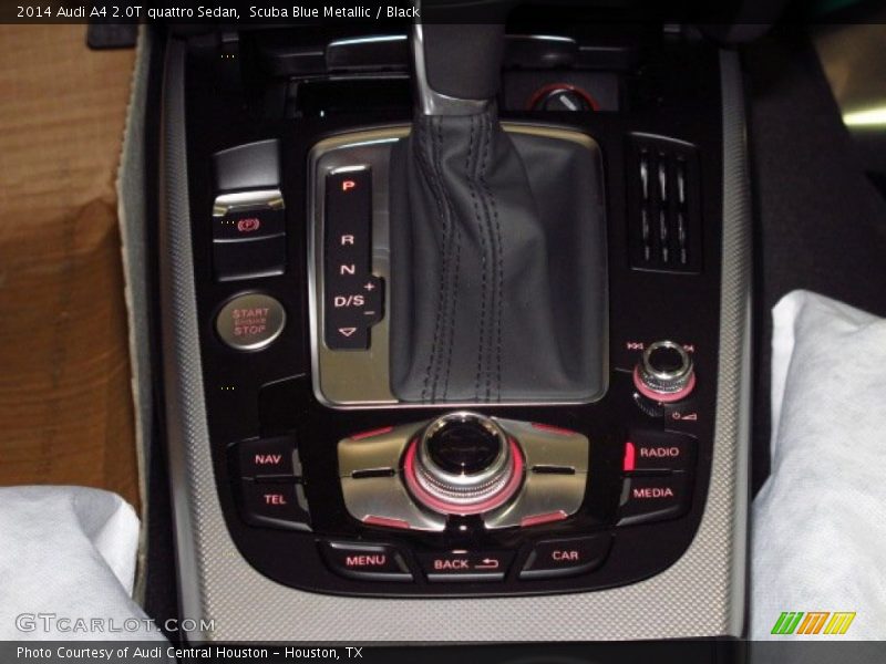 Scuba Blue Metallic / Black 2014 Audi A4 2.0T quattro Sedan