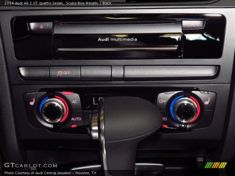 Scuba Blue Metallic / Black 2014 Audi A4 2.0T quattro Sedan