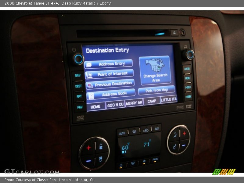 Deep Ruby Metallic / Ebony 2008 Chevrolet Tahoe LT 4x4