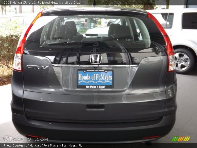 Polished Metal Metallic / Gray 2013 Honda CR-V LX