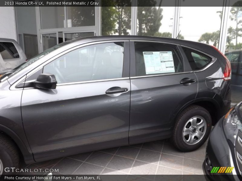 Polished Metal Metallic / Gray 2013 Honda CR-V LX