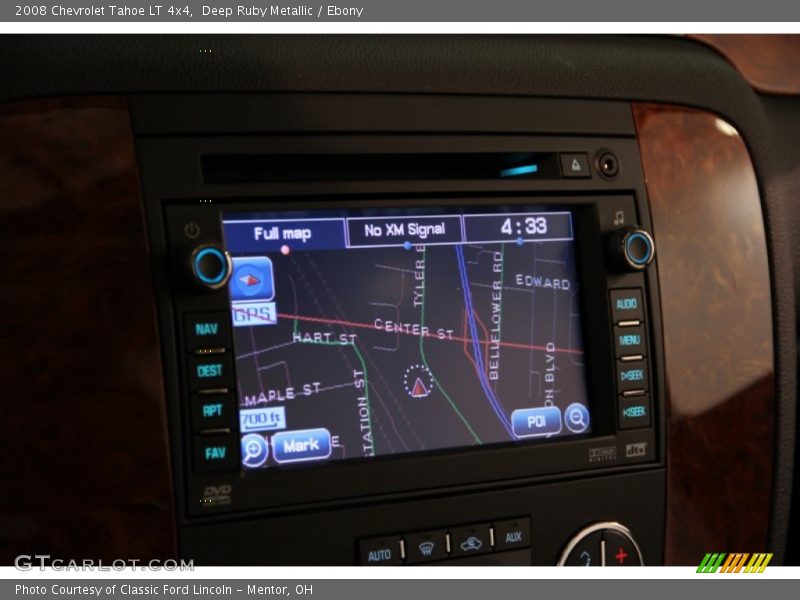 Deep Ruby Metallic / Ebony 2008 Chevrolet Tahoe LT 4x4