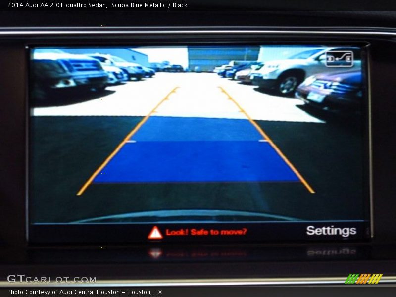 Scuba Blue Metallic / Black 2014 Audi A4 2.0T quattro Sedan