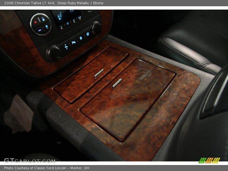 Deep Ruby Metallic / Ebony 2008 Chevrolet Tahoe LT 4x4