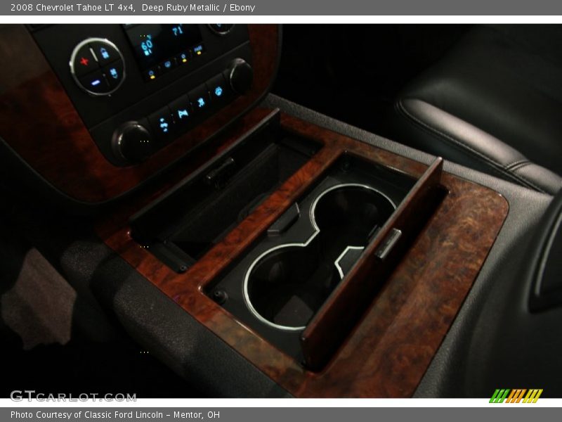 Deep Ruby Metallic / Ebony 2008 Chevrolet Tahoe LT 4x4