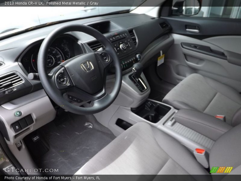 Polished Metal Metallic / Gray 2013 Honda CR-V LX