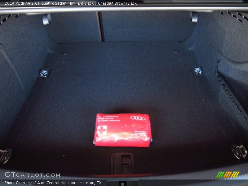Brilliant Black / Chestnut Brown/Black 2014 Audi A4 2.0T quattro Sedan