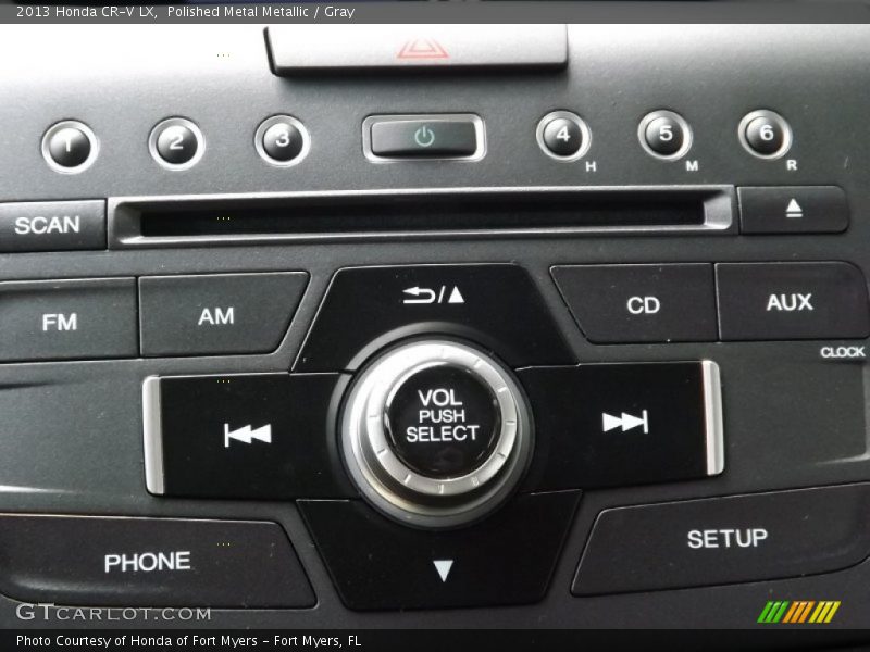 Polished Metal Metallic / Gray 2013 Honda CR-V LX