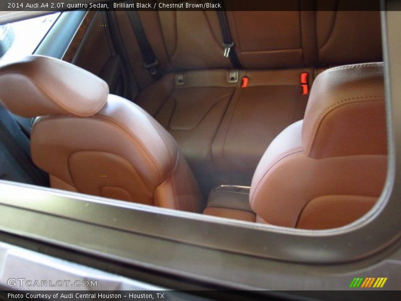 Brilliant Black / Chestnut Brown/Black 2014 Audi A4 2.0T quattro Sedan
