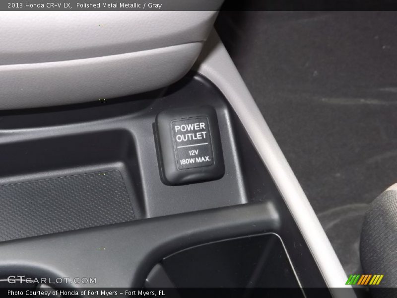 Polished Metal Metallic / Gray 2013 Honda CR-V LX