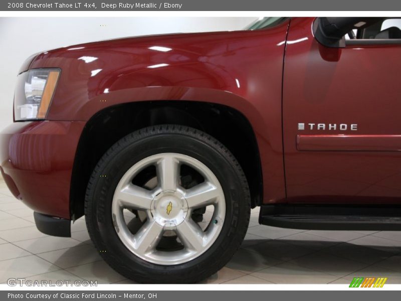 Deep Ruby Metallic / Ebony 2008 Chevrolet Tahoe LT 4x4