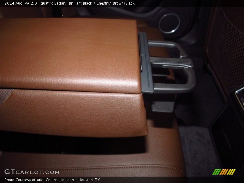 Brilliant Black / Chestnut Brown/Black 2014 Audi A4 2.0T quattro Sedan