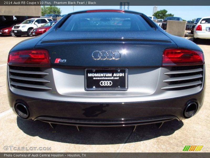 Phantom Black Pearl / Black 2014 Audi R8 Coupe V10 Plus