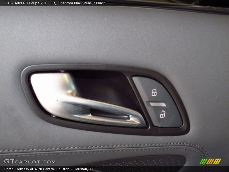 Phantom Black Pearl / Black 2014 Audi R8 Coupe V10 Plus