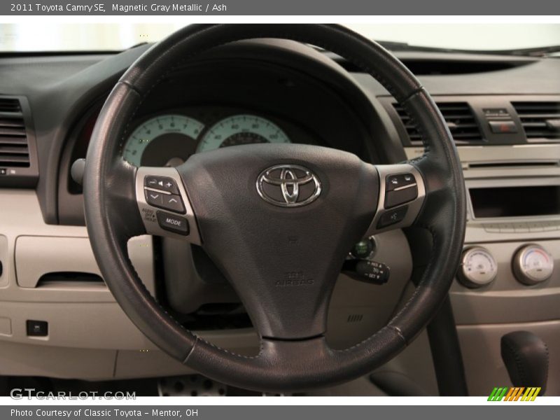 Magnetic Gray Metallic / Ash 2011 Toyota Camry SE