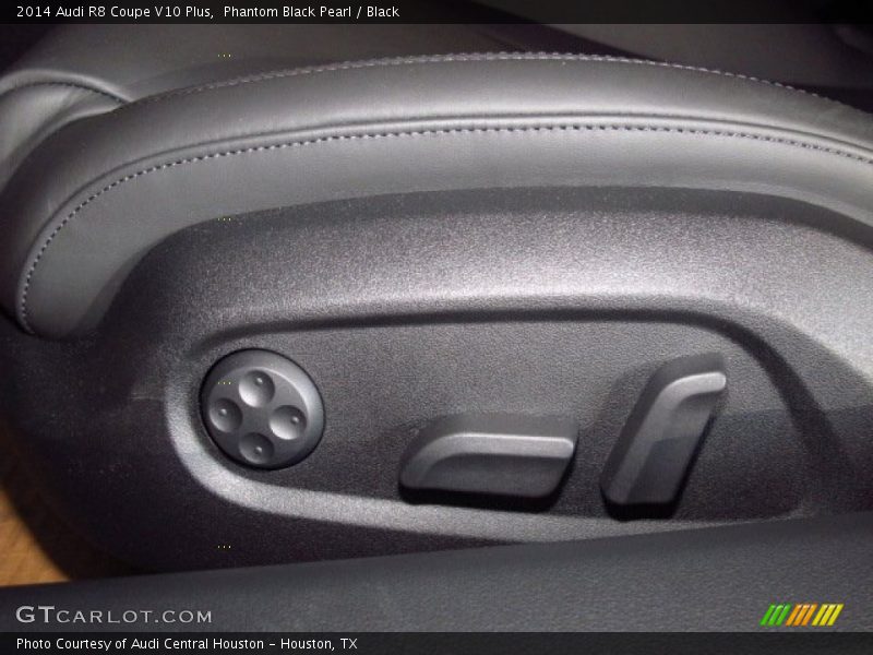Phantom Black Pearl / Black 2014 Audi R8 Coupe V10 Plus