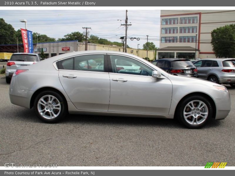 Palladium Silver Metallic / Ebony 2010 Acura TL 3.5
