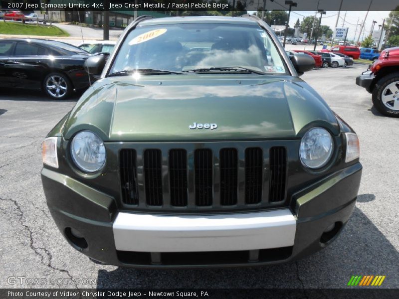 Jeep Green Metallic / Pastel Pebble Beige 2007 Jeep Compass Limited 4x4