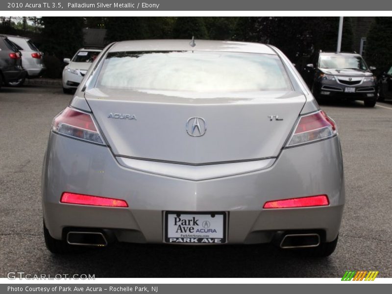 Palladium Silver Metallic / Ebony 2010 Acura TL 3.5