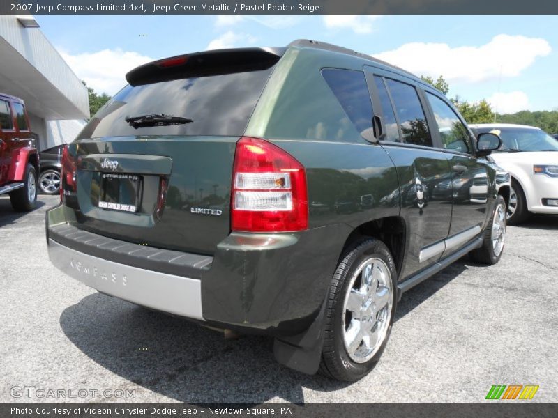Jeep Green Metallic / Pastel Pebble Beige 2007 Jeep Compass Limited 4x4