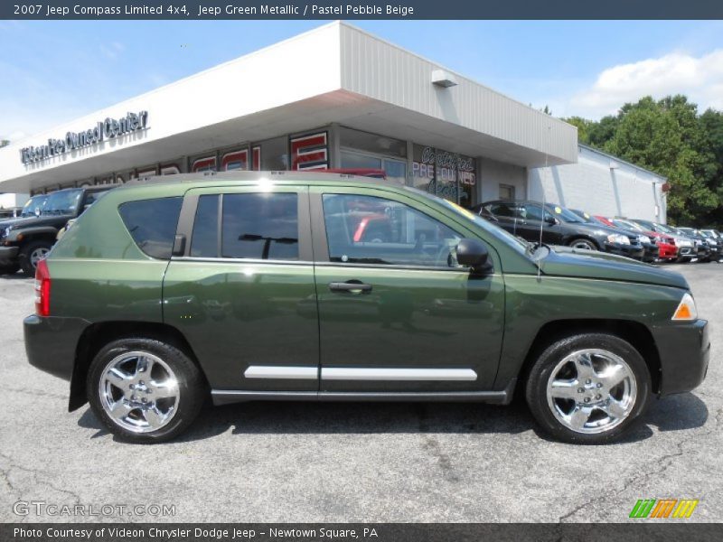 Jeep Green Metallic / Pastel Pebble Beige 2007 Jeep Compass Limited 4x4