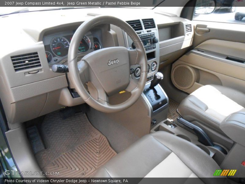 Jeep Green Metallic / Pastel Pebble Beige 2007 Jeep Compass Limited 4x4