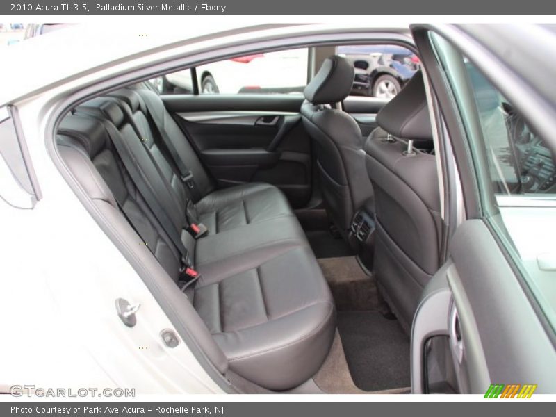Palladium Silver Metallic / Ebony 2010 Acura TL 3.5