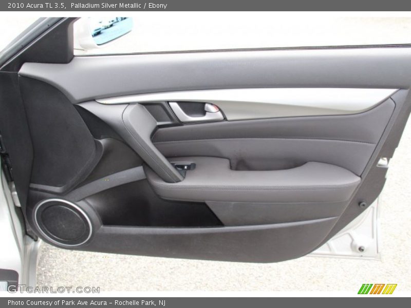 Palladium Silver Metallic / Ebony 2010 Acura TL 3.5