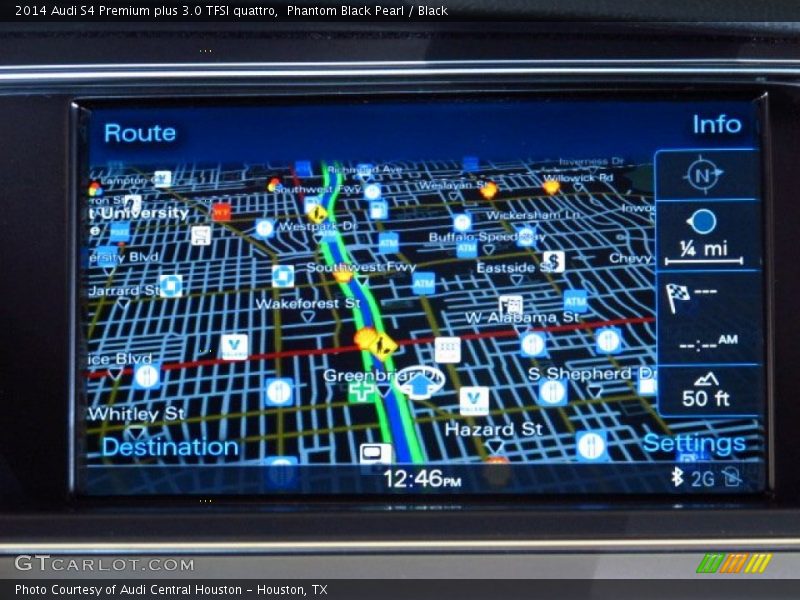 Navigation of 2014 S4 Premium plus 3.0 TFSI quattro