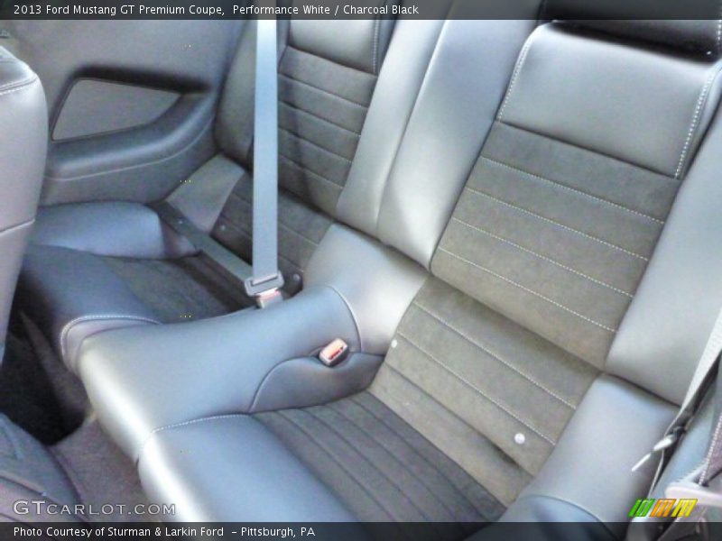 Performance White / Charcoal Black 2013 Ford Mustang GT Premium Coupe
