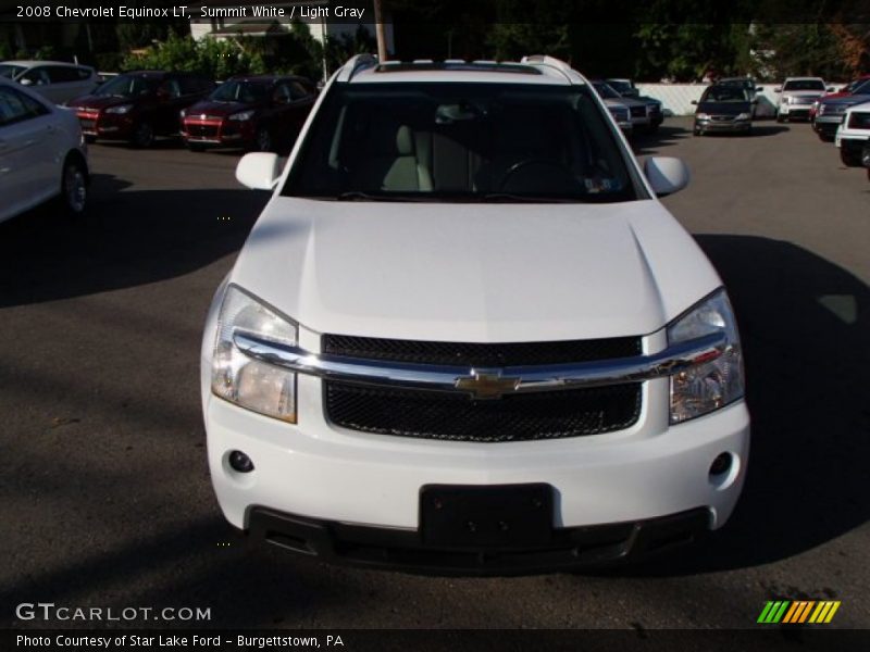 Summit White / Light Gray 2008 Chevrolet Equinox LT