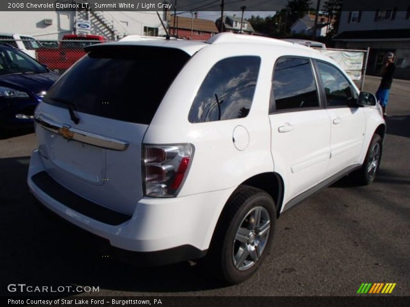 Summit White / Light Gray 2008 Chevrolet Equinox LT