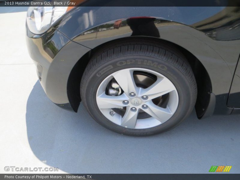 Black / Gray 2013 Hyundai Elantra GLS