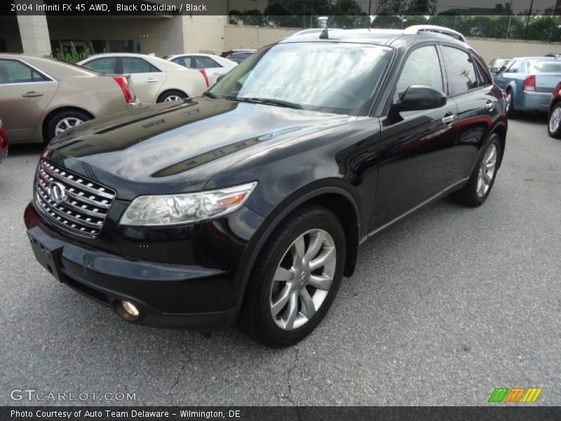 Black Obsidian / Black 2004 Infiniti FX 45 AWD