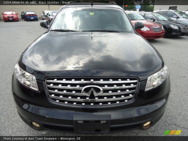 Black Obsidian / Black 2004 Infiniti FX 45 AWD
