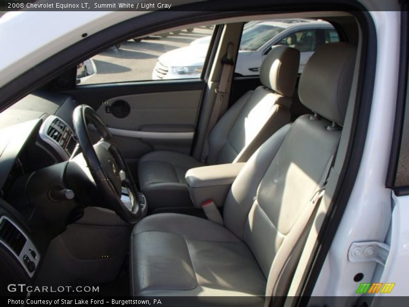 Summit White / Light Gray 2008 Chevrolet Equinox LT