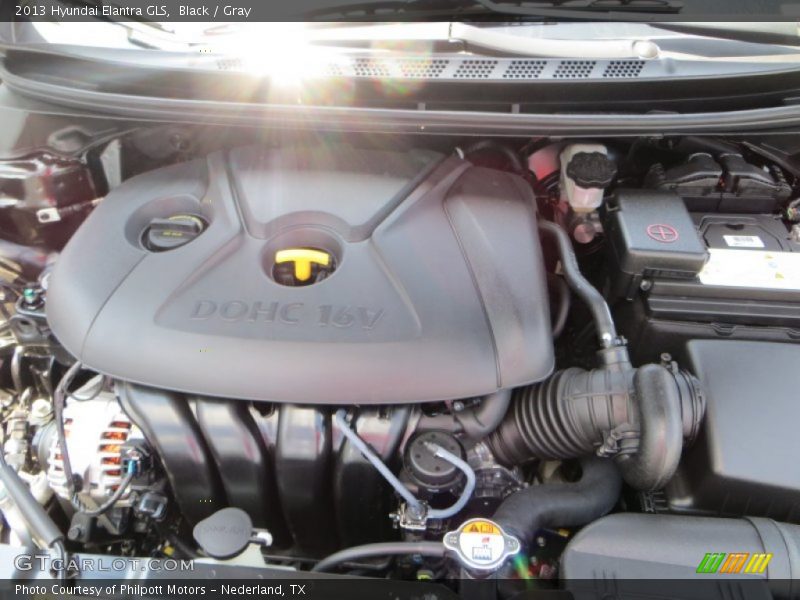 Black / Gray 2013 Hyundai Elantra GLS
