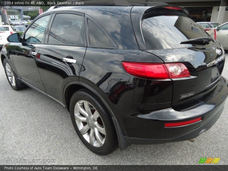 Black Obsidian / Black 2004 Infiniti FX 45 AWD