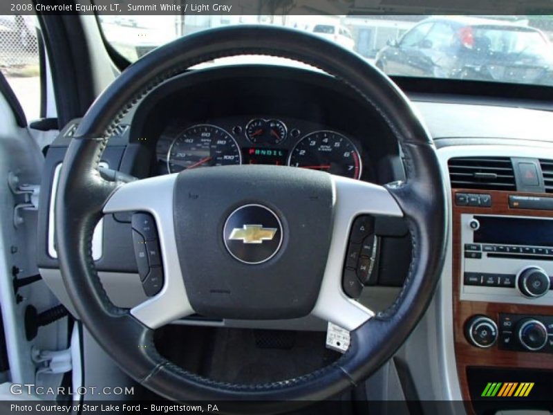 Summit White / Light Gray 2008 Chevrolet Equinox LT