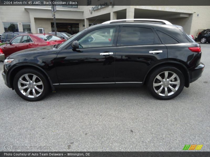 Black Obsidian / Black 2004 Infiniti FX 45 AWD