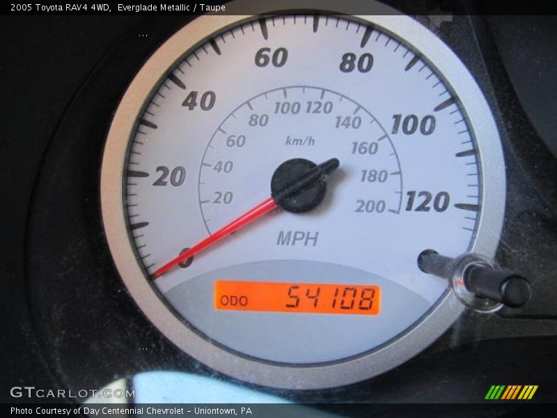 Everglade Metallic / Taupe 2005 Toyota RAV4 4WD