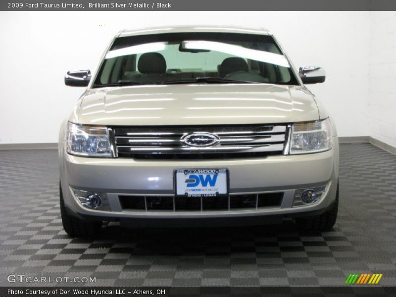 Brilliant Silver Metallic / Black 2009 Ford Taurus Limited