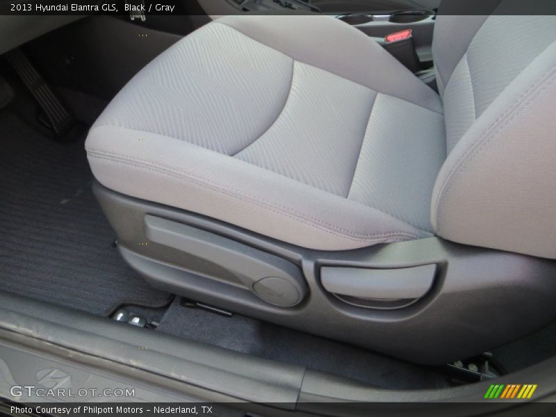 Black / Gray 2013 Hyundai Elantra GLS